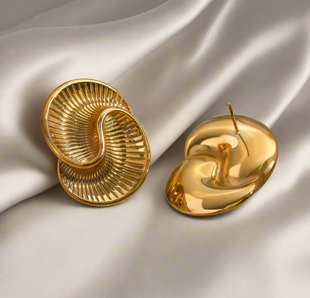 Golden Halo Earring