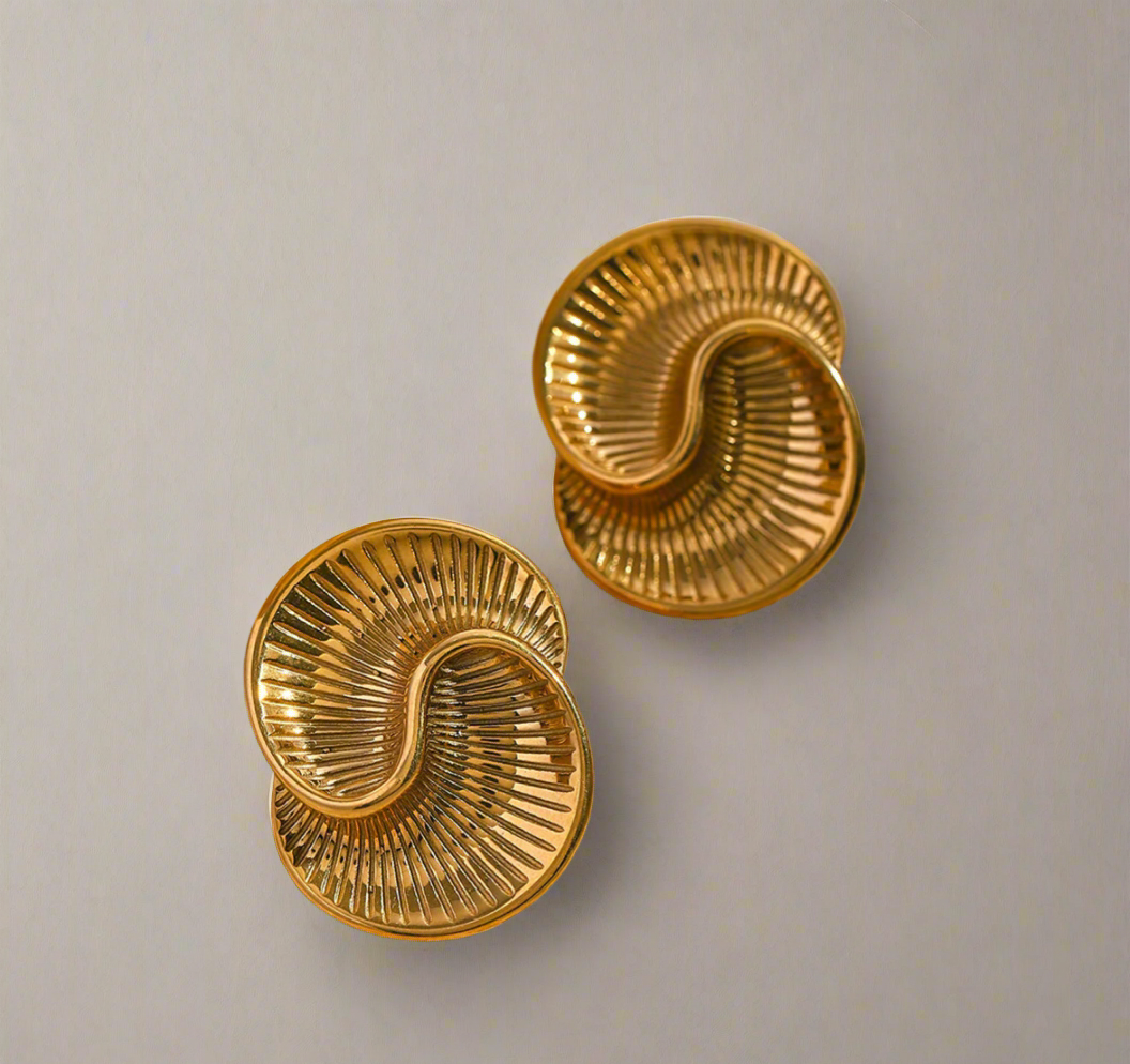 Golden Halo Earring