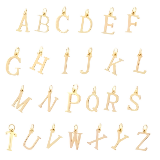 Letters Charms